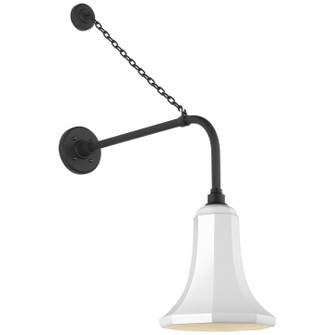 Academy Barn Light LED Barn Light in Matte Black (268|TOB 2810MBK/S9-WHT)