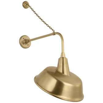 Academy Barn Light LED Barn Light in Hand-Rubbed Antique Brass (268|TOB 2810HAB/S4-HAB)