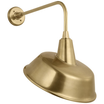 Academy Barn Light LED Barn Light in Hand-Rubbed Antique Brass (268|TOB 2809HAB/S4-HAB)