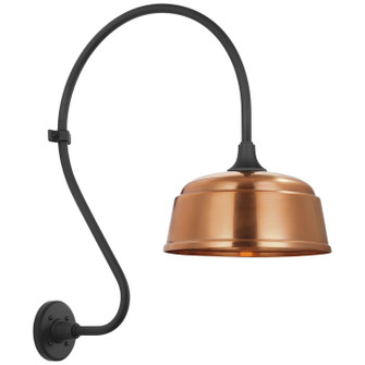 Academy Barn Light LED Barn Light in Matte Black (268|TOB 2805MBK/S6-SC)