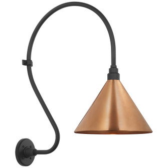 Academy Barn Light LED Barn Light in Matte Black (268|TOB 2805MBK/S11-SC)