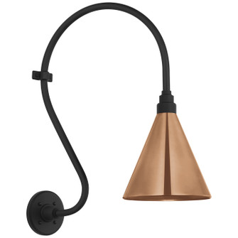 Academy Barn Light LED Barn Light in Matte Black (268|TOB 2804MBK/S10-SC)