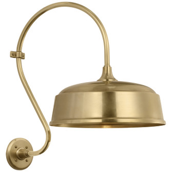 Academy Barn Light LED Barn Light in Hand-Rubbed Antique Brass (268|TOB 2804HAB/S7-HAB)