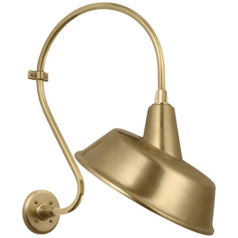 Academy Barn Light LED Barn Light in Hand-Rubbed Antique Brass (268|TOB 2804HAB/S4-HAB)