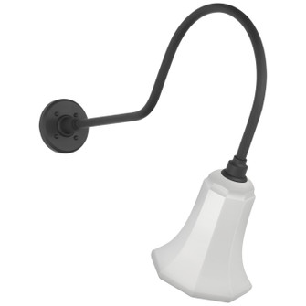 Academy Barn Light LED Barn Light in Matte Black (268|TOB 2803MBK/S8-WHT)