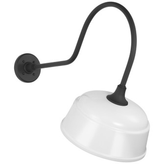 Academy Barn Light LED Barn Light in Matte Black (268|TOB 2803MBK/S6-WHT)