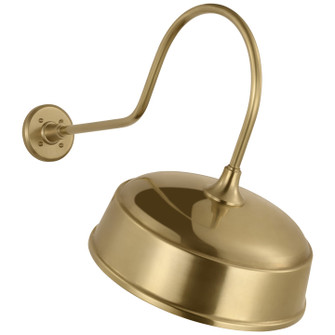 Academy Barn Light LED Barn Light in Hand-Rubbed Antique Brass (268|TOB 2803HAB/S7-HAB)