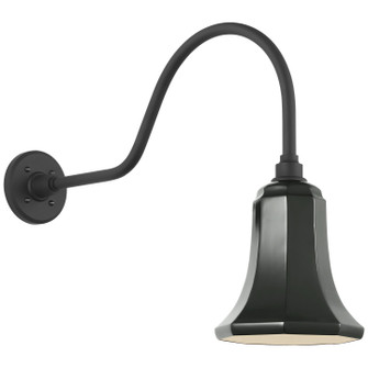 Academy Barn Light LED Barn Light in Matte Black (268|TOB 2802MBK/S8-G)