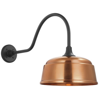 Academy Barn Light LED Barn Light in Matte Black (268|TOB 2802MBK/S6-SC)