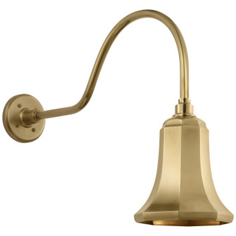 Academy Barn Light LED Barn Light in Hand-Rubbed Antique Brass (268|TOB 2802HAB/S8-HAB)