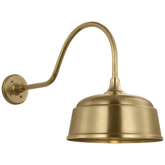 Academy Barn Light LED Barn Light in Hand-Rubbed Antique Brass (268|TOB 2802HAB/S6-HAB)