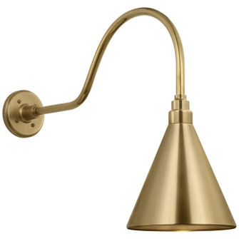 Academy Barn Light LED Barn Light in Hand-Rubbed Antique Brass (268|TOB 2802HAB/S10-HAB)