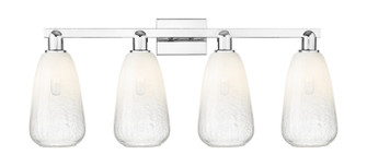 Arcadia Four Light Bath Vanity in Polished Chrome (405|716-4W-PC-G480-6OP)