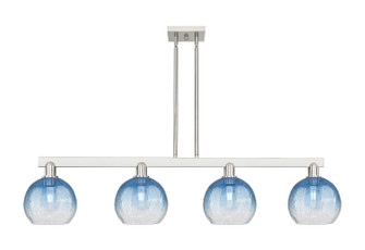 Arcadia Four Light Island Pendant in Brushed Satin Nickel (405|716-4I-SN-G483-8SB)