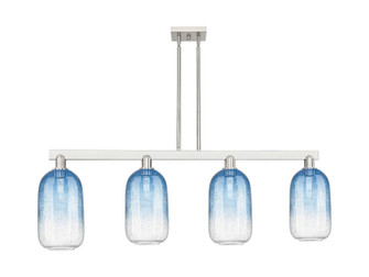 Arcadia Four Light Island Pendant in Brushed Satin Nickel (405|716-4I-SN-G482-7SB)