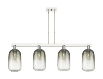 Arcadia Four Light Island Pendant in Polished Nickel (405|716-4I-PN-G482-7SL)