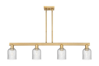Arcadia Four Light Island Pendant in Brushed Brass (405|716-4I-BB-G559-5SDY)