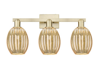 Arcadia Three Light Bath Vanity in Antique Brass (405|716-3W-AB-G459-6ME)