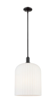 Arcadia One Light Pendant in Matte Black (405|716-3S-BK-G559-12GWH) Arcadia One Light Pendant in Matte Black (405|716-3S-BK-G559-12GWH)