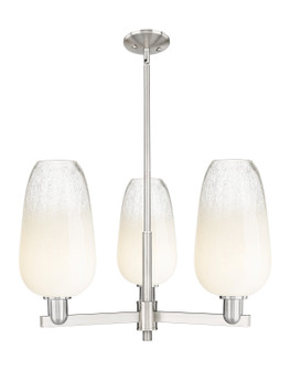 Arcadia Three Light Pendant in Satin Nickel (405|716-3CR-SN-G484-7OP)