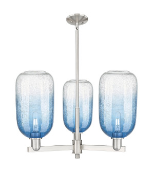 Arcadia Three Light Pendant in Satin Nickel (405|716-3CR-SN-G482-7SB)