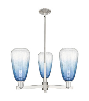 Arcadia Three Light Pendant in Satin Nickel (405|716-3CR-SN-G480-6SB)