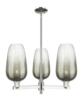 Arcadia Three Light Pendant in Polished Nickel (405|716-3CR-PN-G484-7SL)