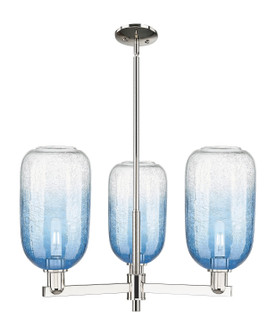 Arcadia Three Light Pendant in Polished Nickel (405|716-3CR-PN-G482-7SB)