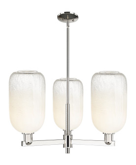 Arcadia Three Light Pendant in Polished Nickel (405|716-3CR-PN-G482-7OP)
