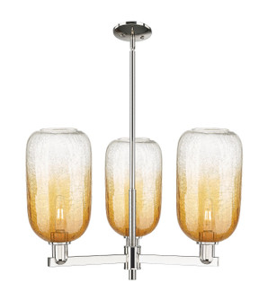 Arcadia Three Light Pendant in Polished Nickel (405|716-3CR-PN-G482-7AM)