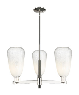 Arcadia Three Light Pendant in Polished Nickel (405|716-3CR-PN-G480-6OP)