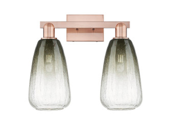 Arcadia Two Light Bath Vanity in Antique Copper (405|716-2W-AC-G480-6SL)