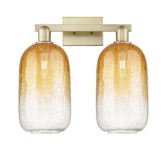 Arcadia Two Light Bath Vanity in Antique Brass (405|716-2W-AB-G482-7AM)
