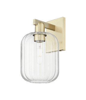 Arcadia One Light Wall Sconce in Antique Brass (405|716-1W-AB-G460-7CL)