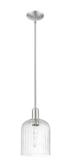 Arcadia One Light Pendant in Brushed Satin Nickel (405|716-1S-SN-G559-8CL)