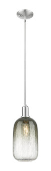 Arcadia One Light Mini Pendant in Brushed Satin Nickel (405|716-1S-SN-G482-7SL)