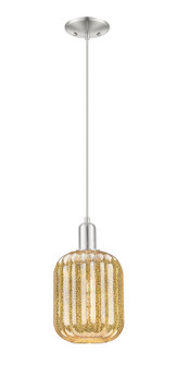 Arcadia One Light Mini Pendant in Brushed Satin Nickel (405|716-1S-SN-G460-7ME)
