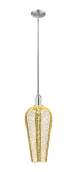 Arcadia One Light Mini Pendant in Brushed Satin Nickel (405|716-1S-SN-G456-8ME)