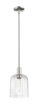 Arcadia One Light Mini Pendant in Polished Nickel (405|716-1S-PN-G559-8CL)