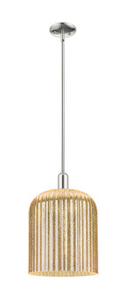 Arcadia One Light Pendant in Polished Nickel (405|716-1S-PN-G559-12ME)