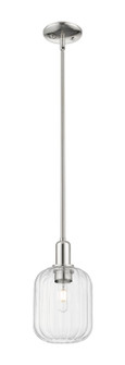 Arcadia One Light Pendant in Polished Nickel (405|716-1S-PN-G460-7CL)