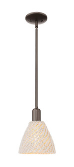 Arcadia One Light Mini Pendant in Oil Rubbed Bronze (405|716-1S-OB-NBD-75-NAT)
