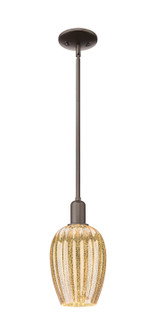 Arcadia One Light Mini Pendant in Oil Rubbed Bronze (405|716-1S-OB-G457-6ME)