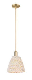 Arcadia One Light Pendant in Champagne Bronze (405|716-1S-CB-NBD-9-NAT)