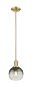 Arcadia One Light Mini Pendant in Champagne Bronze (405|716-1S-CB-G483-8SL)