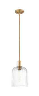 Arcadia One Light Pendant in Brushed Brass (405|716-1S-BB-G559-8CL)