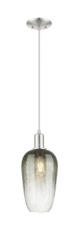 Arcadia One Light Mini Pendant in Brushed Satin Nickel (405|716-1P-SN-G484-7SL)