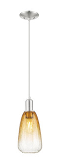Arcadia One Light Mini Pendant in Brushed Satin Nickel (405|716-1P-SN-G480-6AM)
