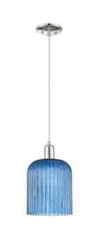 Arcadia One Light Mini Pendant in Polished Nickel (405|716-1P-PN-G559-8BL)