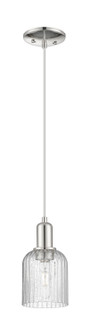 Arcadia One Light Mini Pendant in Polished Nickel (405|716-1P-PN-G559-5SDY)